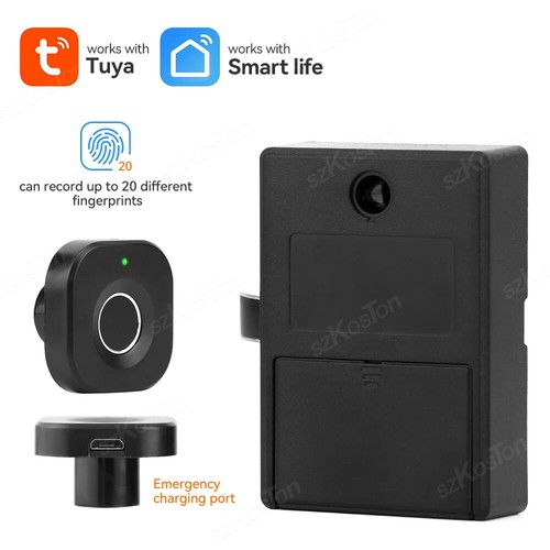 New Smart Home Cabinet Drawer Lock Biometric Fingerprint Digital Electronic Lock - Picture 15 of 15