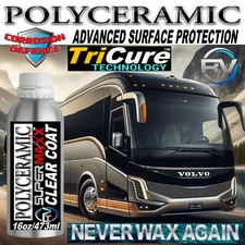 RV CERAMIC CLEAR COATING ADVANCED RV PAINT ALL SURFACE PROTECTION 16oz/473ml