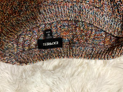 cable knit split back pullover sweater