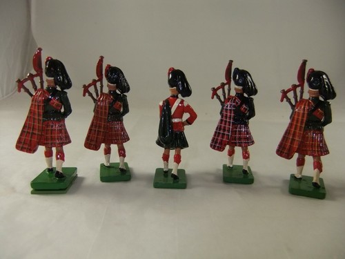 Reloj Gordon Highlanders Negro Lead Soldiers Gran Bretaña Gran Bretaña - Imagen 6 de 12
