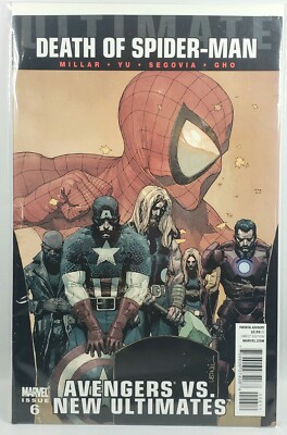 AVENGERS VS NEW ULTIMATES #6 Death Of Spider-Man 2011 VG Comic Book
