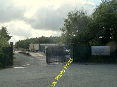 Photo 6x4 Entrance to White Moss Landfill Skelmersdale From White Moss Ro c2015