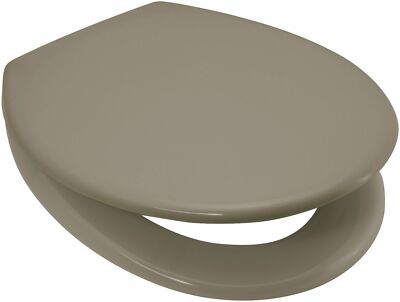 Euroshowers Toilettensitz 'Rainbow' – Soft-Close, Einfache Montage, Cremefarben, Für Ovale WC-Becken