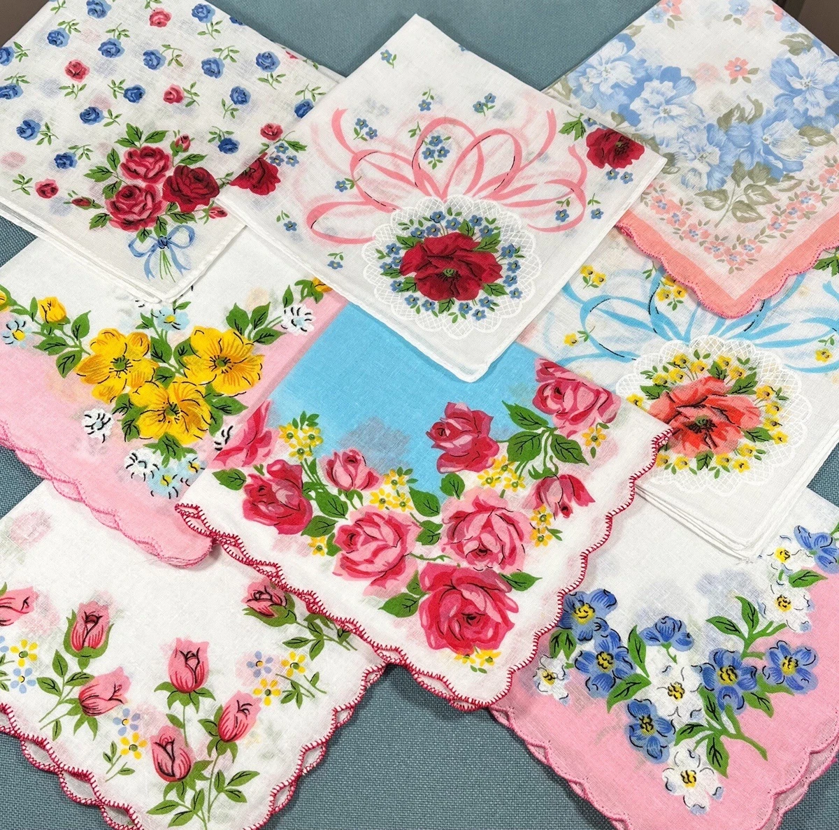 Women's hankies deals cotton