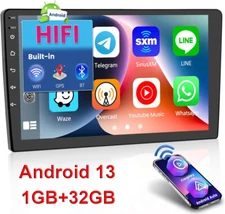 9" Android 13 Apple Carplay Car Stereo Radio GPS Navi WiFi MP5 BT 1+32GB 2Din