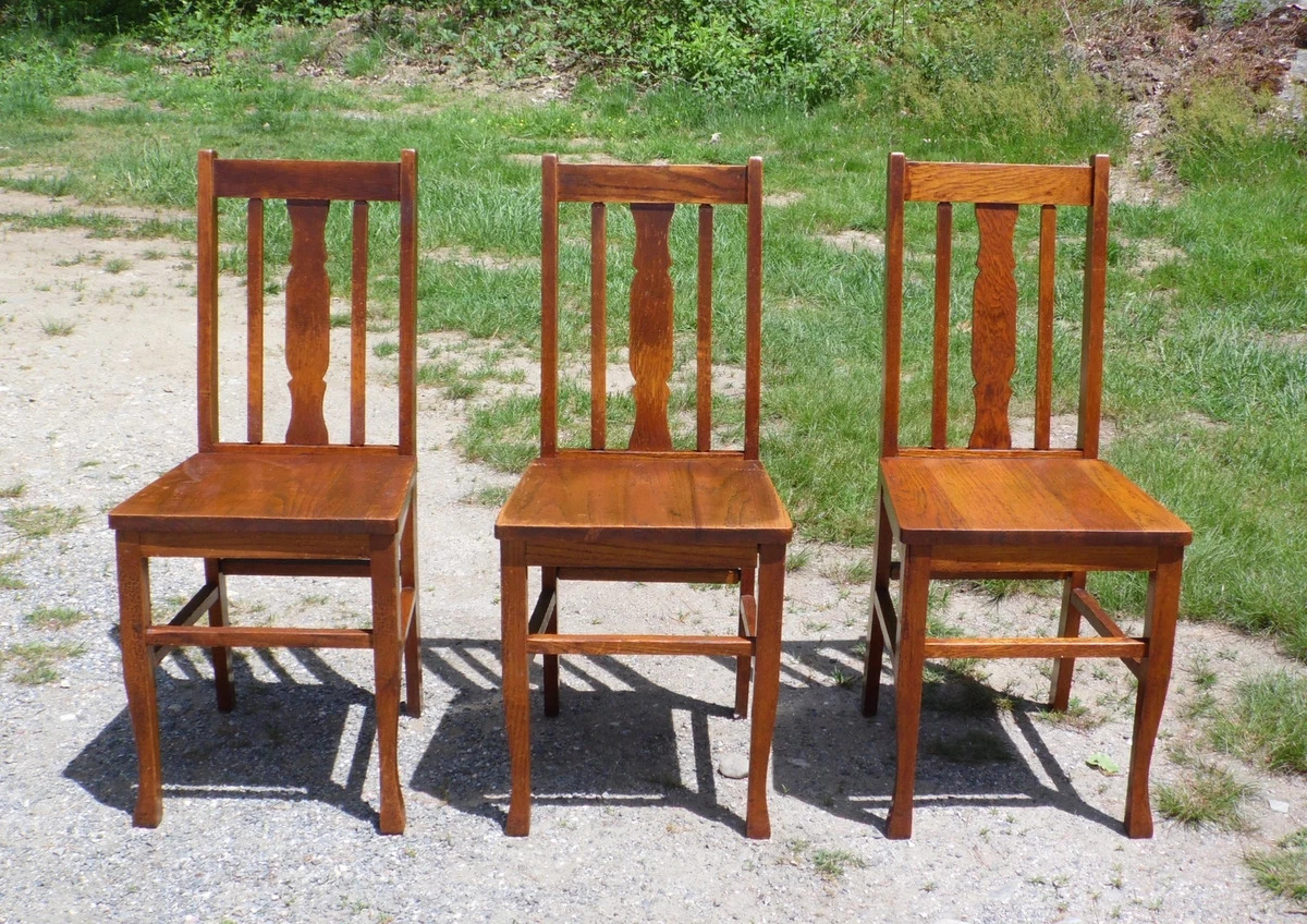 Mission style wood chairs outlet