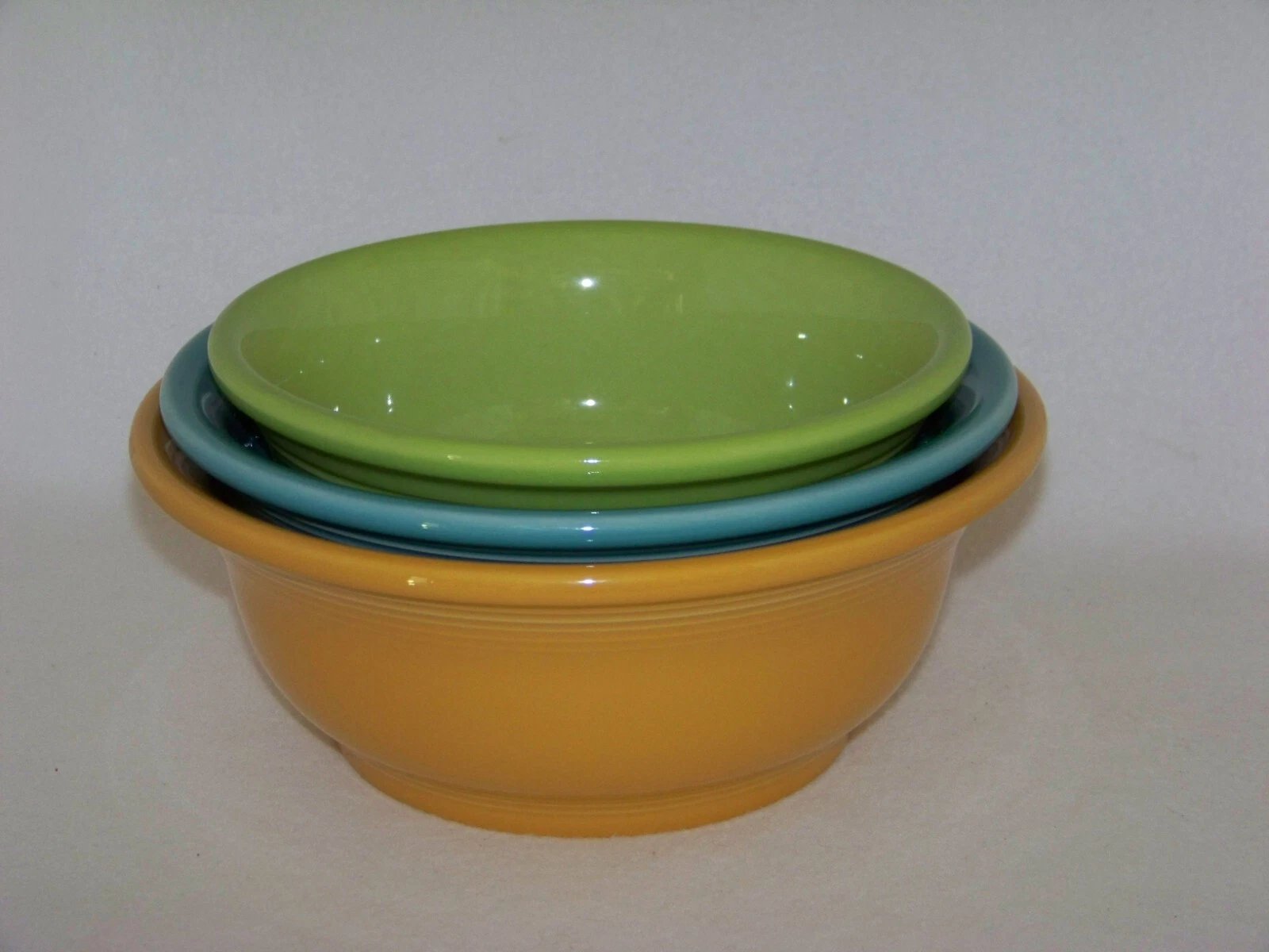 Fiesta Mixing Bowls - 3 Different Sizes - Choice of Size and/or Color