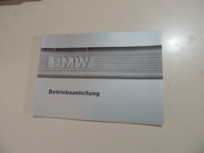 Betriebsanleitung BMW 635 CSi M 635 CSi E24 06.1987