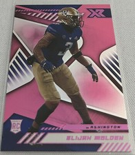 2021 Chronicles XR Draft Football Elijah Molden Washington Huskies Pink Rookie