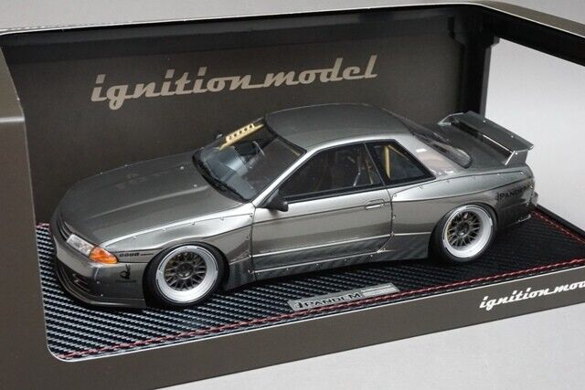 Ignition Model 1/18 Pandem Gt-r R32 Gungray Metallic Limited