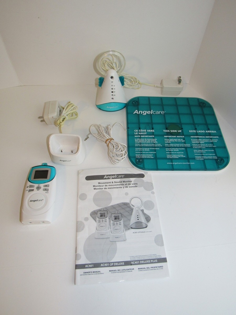 Angelcare Movement and Sound Monitor AC401 With Parent Unit UK