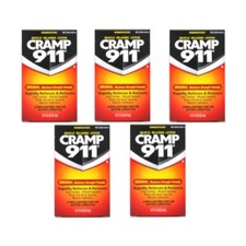 Cramp 911 Muscle Relaxing Roll On Lotion Net Wt. 0.71 Oz Pack Of 4 New