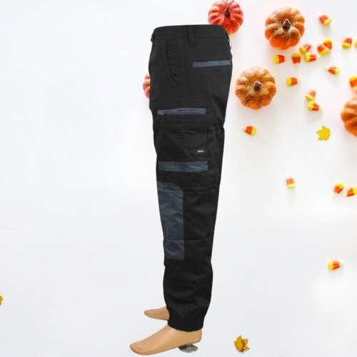 3 packs Slim cut 95%cotton 5%elastane Stretch Fabric Work Pant |Work cargo pants - Picture 4 of 16