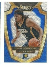 2014-15 Select Prizms Blue and Silver #136 Chris Copeland PRE (ref 94581)