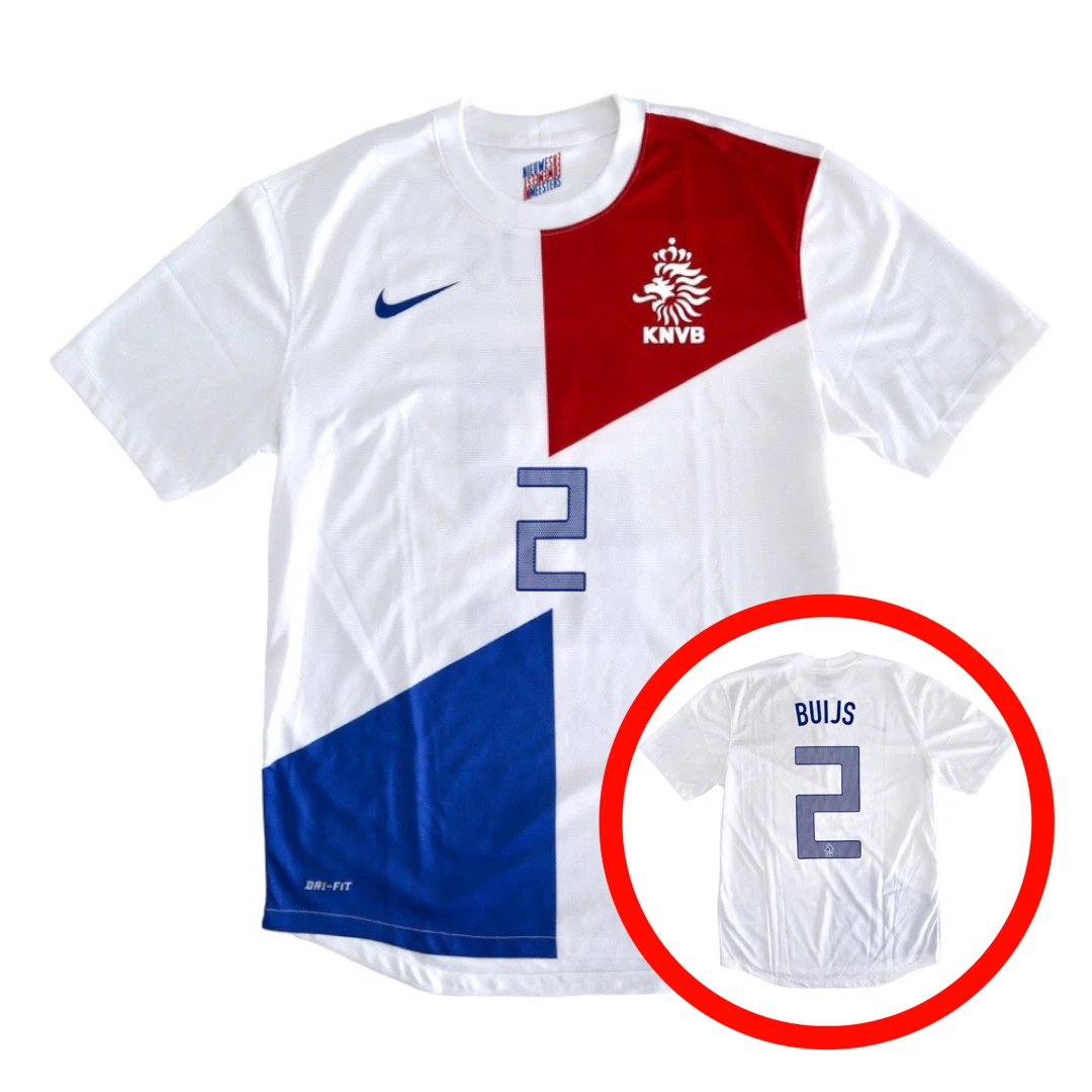 Holland No14 Rekik Away Soccer Country Jersey