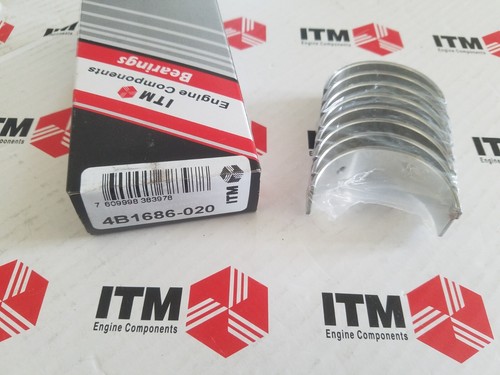 Toyota 2TC 1.6 & 3TC 1.8 72-82 Rod Bearing Set +.020 Oversize - Picture 2 of 2