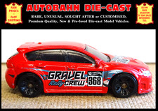 STUNNING RED SUBARU IMPREZA WRX STi DIECAST 1:64 SCALE COLLECTORS HOT WHEELS CAR