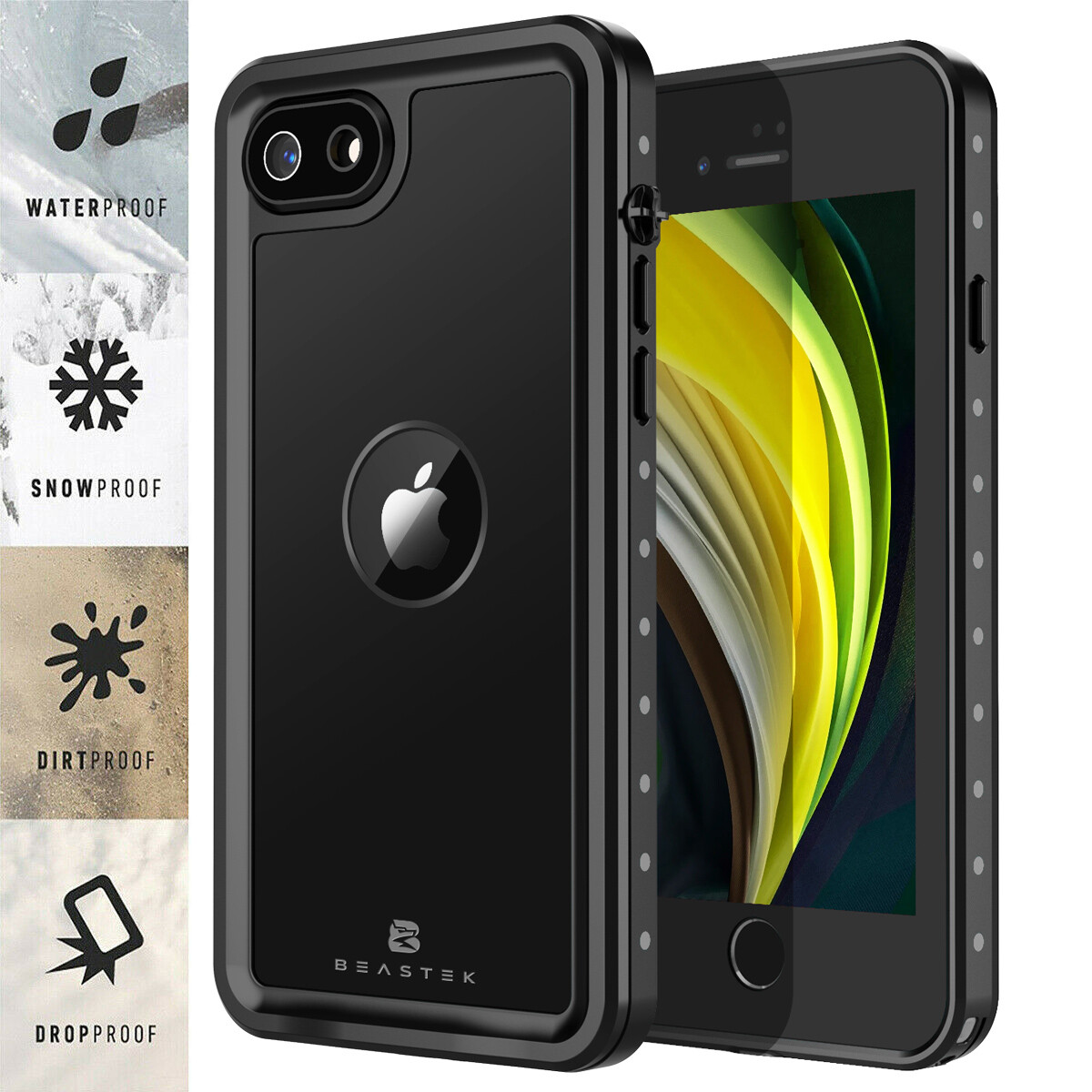 For Apple iPhone SE 2022 2020 Waterproof Case Shockproof w/ Screen  Protector