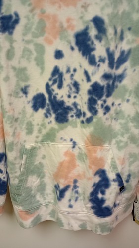 Art Class Hoodie Sweater Girls L 12/14 Long Sleeve Tie Dye Hoodie Green Blue - Picture 3 of 3