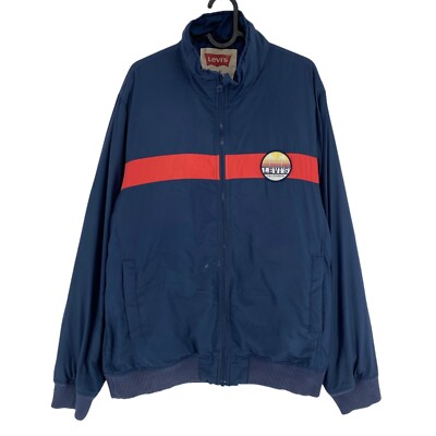 Levi's Marineblau Jacke Mantel Größe L
