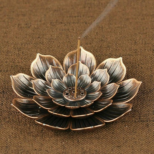 Incense Stick Holder Round Plate Buddhism Insense Ash Catcher Joss Cone Inse,x$