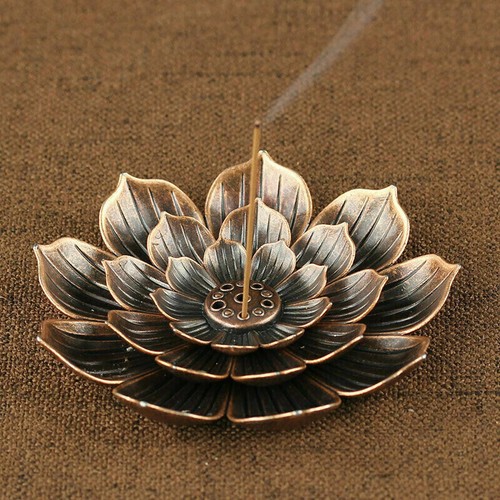 Incense Stick Holder Round Plate Buddhism Insense Ash Catchers Joss Cone Inse``d - Picture 1 of 8