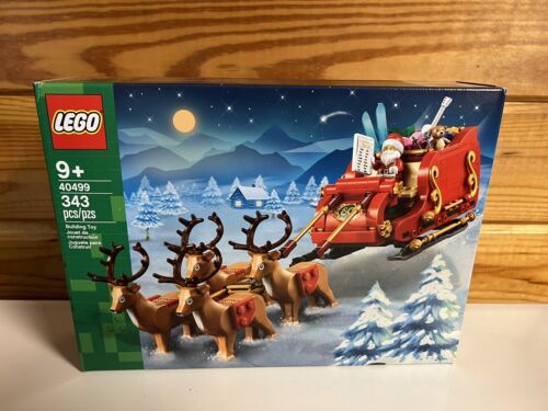 Lego Holiday Santa's Sleigh (40499) New Sealed - Afbeelding 1 van 1