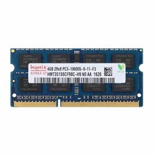 Hynix 8GB 2X4GB 4GB DDR3 1333MHz PC3-10600S SODIMM Laptop Memory RAM Lot