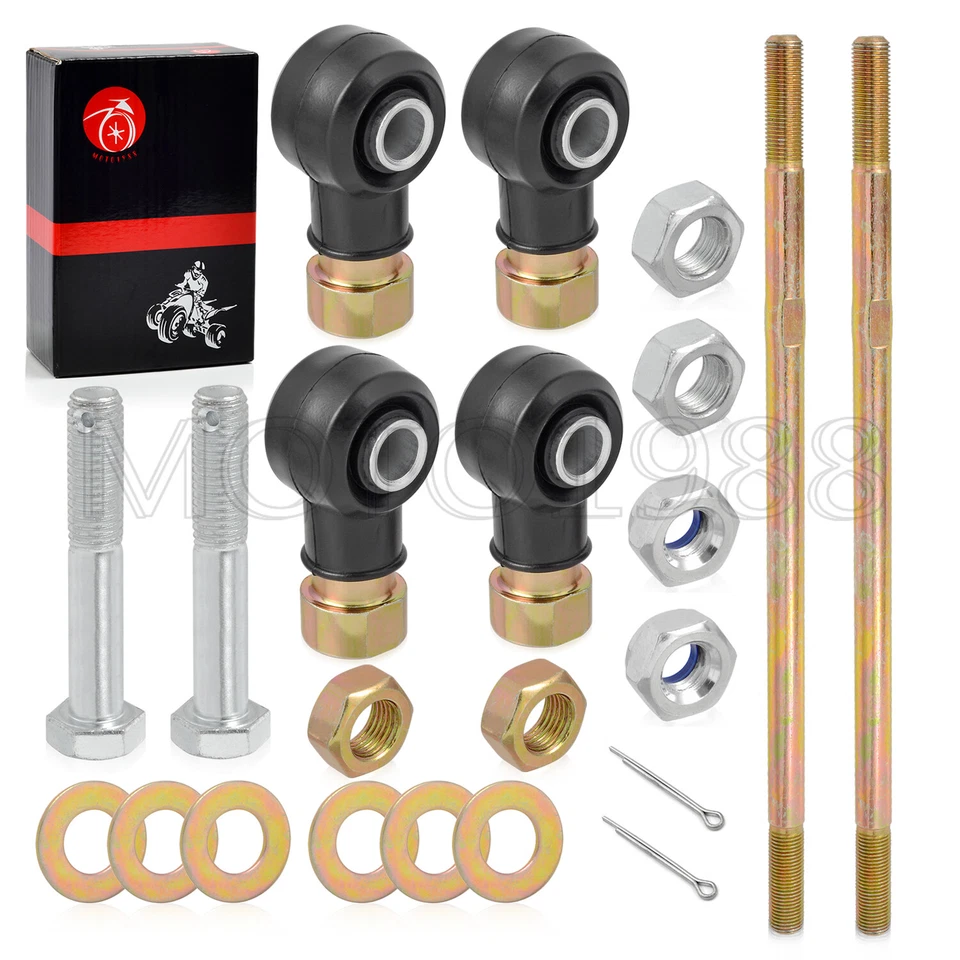Tie Rod End Set for Polaris Sportsman 335 400 500 600 700 Scrambler 400 500 4x4 - Image 2 of 4