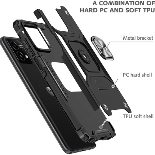 Coque pour Motorola Moto G Play 2024 coque téléphone antichoc + écran verre trempé - Photo 13 sur 29