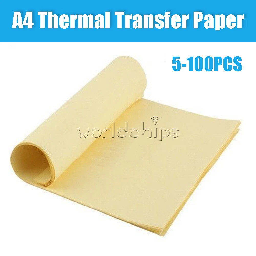 5 10 50100PCS A4 Heat Toner Transfer Thermal Paper For Iron PCB Prototype Board