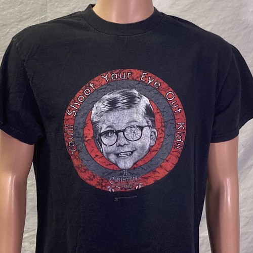 A Christmas Story "You'll Shoot Your Eye Out" Men's Graphic Tee Size Large - Picture 2 of 8