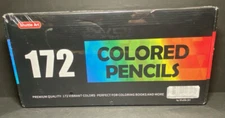 172 Colored Pencils, Shuttle Art Core Color Pencil Set for Adult Coloring Books