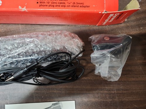 2 Vintage Highball-7 Realistic Dynamic Microphones - Wired New - Picture 5 of 11