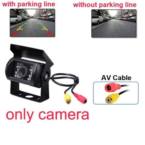 Reverse Camera 4 Pin AV Port IR Night Backup Camera For Truck/Trailer/RV/Heavy - Picture 24 of 32