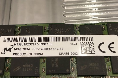 712383-081 HP 16GB G8 2Rx4 PC3-14900R DDR3-1600 ECC Registered Memory 708641-B21 - Picture 2 of 4