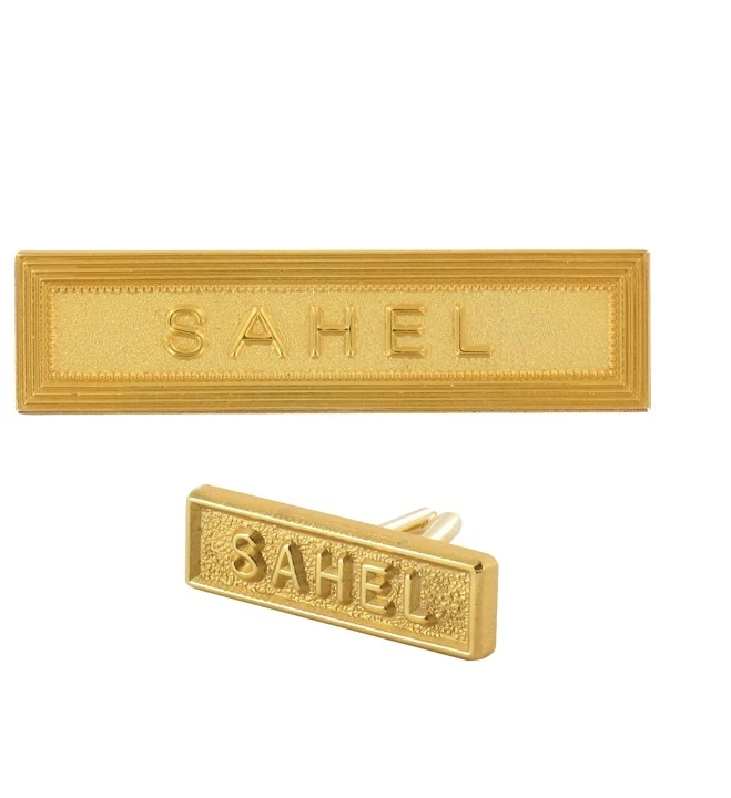 LOT AGRAFE SAHEL NEUVE POUR MEDAILLE ORDONNANCE ET REDUCTION DIXMUDE DECORATION