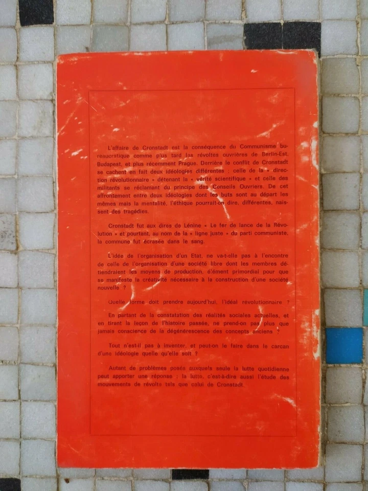 La Comuna De Cronstadt Recopilación Documentos Izvestias Bélibaste 1969 48 - Imagen 2 de 3