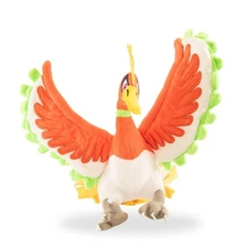 Pokemon Ho-Oh Legendary Bird Plush Toy 12" Johto Guardian Phoenix Figure Toy