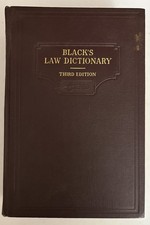 Black s Law Dictionary - Third (3rd) Edition ...