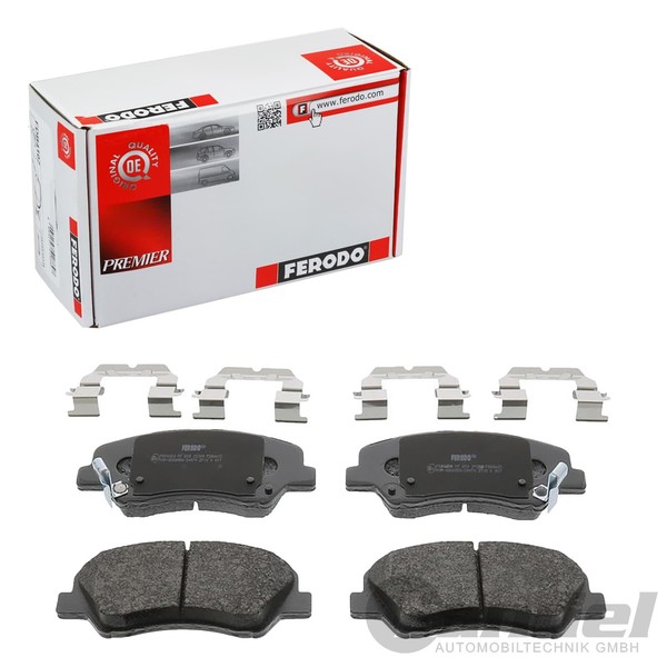 Ferodo ECO-FRICTION BremsbelÄGe Vorne Passend FüR Hyundai Accent Bayon Elantra I-image