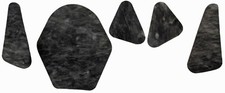 Hood Insulation Pad Flat Fiberglass 5pc For 1966-67 Buick Riviera Greyblack