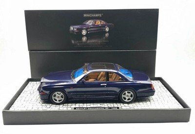 RARE 1/18 1998 Bentley Continental SC blue LE 147/999 Minichamps 