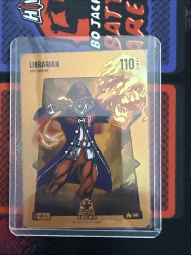 Bo Jackson Battle Arena BOBA Orange Battle Foil Librarian OBF-76