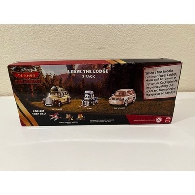 Disney Planes Fire & Rescue Leave the Lodge 3-Pack Ol' Jammer Maru