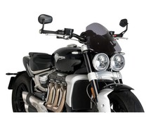 Puig New Gen Touring Screen Light Smoke for Triumph Rocket 3 Storm R (20-24)