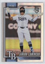 2026 Topps Series 1 Rainbow Foil Junior Caminero #328 1i3j