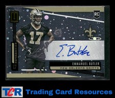 2019 Panini Unparalleled #240 Emmanuel Butler Rookie Signatures Cosmos