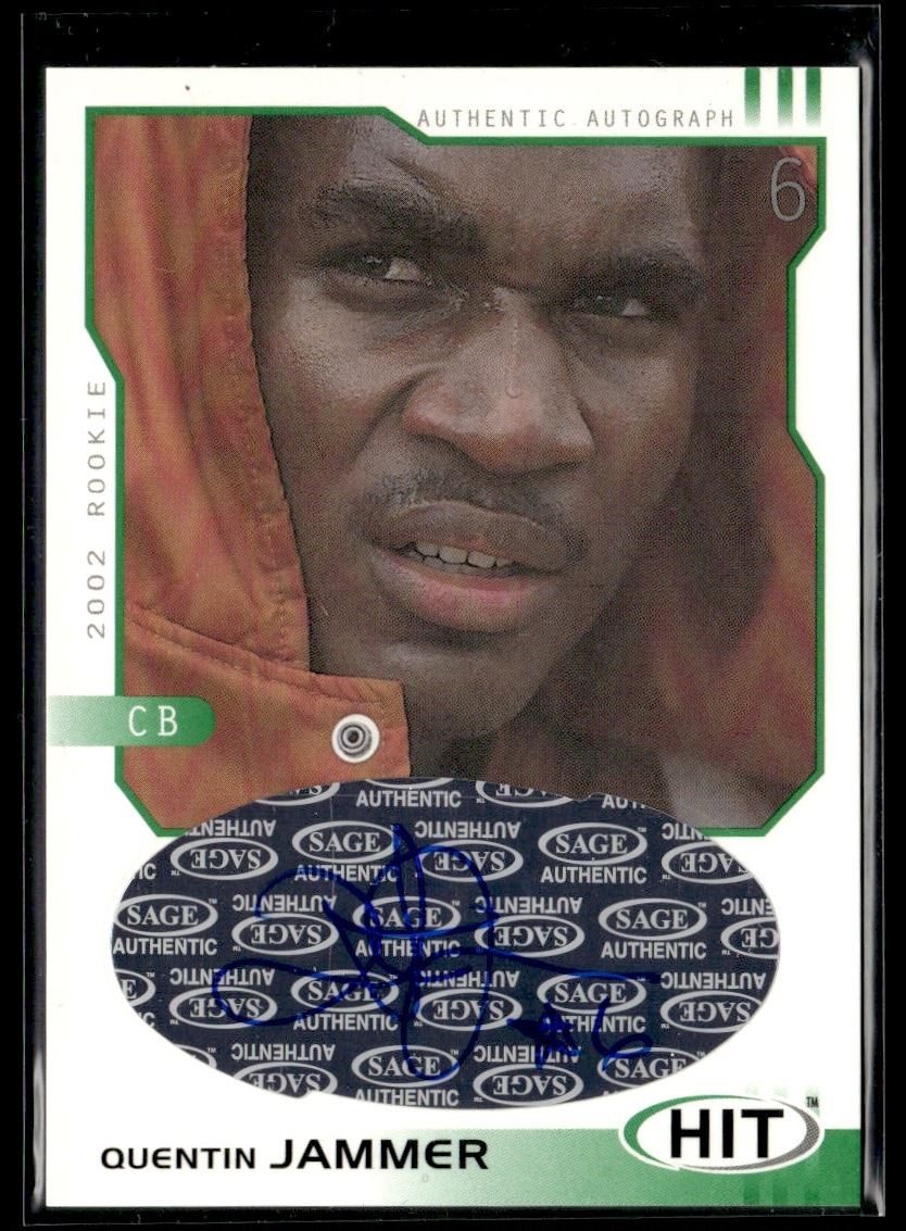 Quentin Jammer SA-GE Hit Autographs #H5 Base