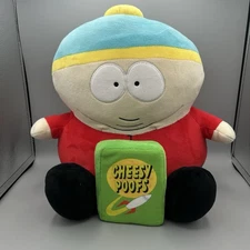 Kidrobot South Park Cartman w/ Cheesy Poofs 13" HugMe Shake Action Plush Working